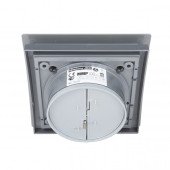 Дизайнерський надтонкий витяжний вентилятор для ванної MMP 100, 90 м³/год, пластик, хром Дизайнерський надтонкий витяжний вентилятор для ванної MMP 100, 90 м³/год, пластик, хром