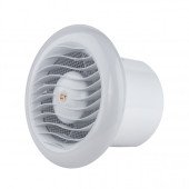 Вытяжной вентилятор MT 100, 95 м³/ч, белый, с обратным клапаном