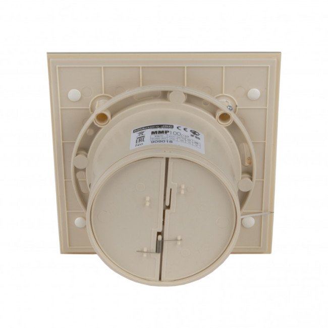 Дизайнерский вытяжной вентилятор для ванной MMP 100, 169 м³/ч, стекло, бежевый 2