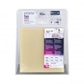 Дизайнерский вытяжной вентилятор для ванной MMP 100, 169 м³/ч, стекло, бежевый Дизайнерский вытяжной вентилятор для ванной MMP 100, 169 м³/ч, стекло, бежевый