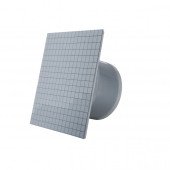 Дизайнерский вытяжной вентилятор для ванной MMP 100, 169 м³/ч, мозаика хром