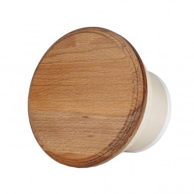  Жаростойкий высокотемпературный вентилятор для саун MM-S 100, 105 м³/ч, дерево, круг, с обратным клапаном