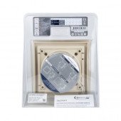 Дизайнерский вытяжной вентилятор для ванной MMP 100, 169 м³/ч, пластик, бежевый Дизайнерский вытяжной вентилятор для ванной MMP 100, 169 м³/ч, пластик, бежевый