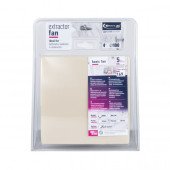 Дизайнерский вытяжной вентилятор для ванной MMP 100, 169 м³/ч, пластик, бежевый Дизайнерский вытяжной вентилятор для ванной MMP 100, 169 м³/ч, пластик, бежевый