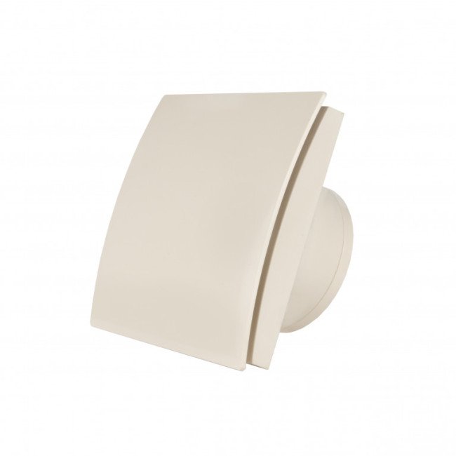 Дизайнерский вытяжной вентилятор для ванной MMP 100, 169 м³/ч, пластик, бежевый