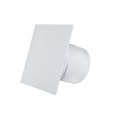 Дизайнерський витяжний вентилятор для ванної MMP 100, скло, 169 м³/год, зі зворотним клапаном / білий матовий / з таймером Дизайнерський витяжний вентилятор для ванної MMP 100, скло, 169 м³/год, зі зворотним клапаном / білий матовий / з таймером