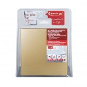 Дизайнерський витяжний вентилятор для ванної MMP 100, 105 м3/год, скло, золото