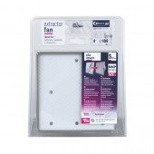 Дизайнерский вытяжной вентилятор для ванной MMP 100, 169 м³/ч, под вашу плитку, с датчиком влажности и таймером