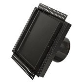 Витяжний вентилятор прихованого монтажу Sava MS-100 Black