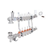 Колекторна група Icma 3/4" 5 виходів, з витратоміром №A2K013 Колекторна група Icma 3/4" 5 виходів, з витратоміром №A2K013