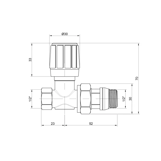 Кран радіаторний Icma 1/2" з антипротіканням прямий №954 2 Кран радіаторний Icma 1/2" з антипротіканням прямий №954 2