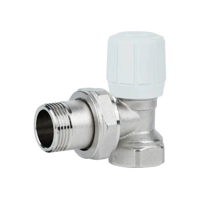 Кран радіаторний Icma 3/4" з антипротіканням кутовий №951 Кран радіаторний Icma 3/4" з антипротіканням кутовий №951