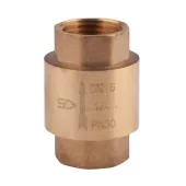 Зворотний клапан SD Plus з латунним штоком 1" 1/2 SD240W40