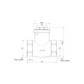Зворотний клапан SD Plus 3/4" SD242W20 Зворотний клапан SD Plus 3/4" SD242W20