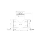 Зворотний клапан SD Plus 3/4" SD242W20