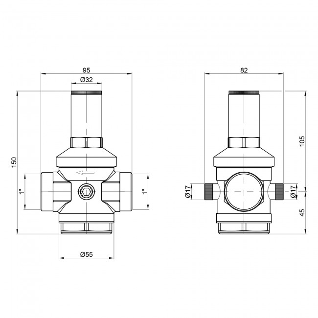 Редуктор Icma 1" №246