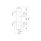 Гідрострілка Icma 1" 1/4 №C303