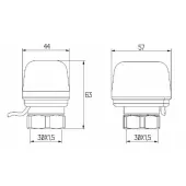 Сервопривод Icma 24V №980 (NC)