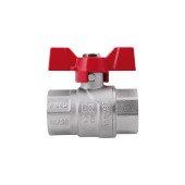 Кран кульовий SD Forte 1" ВР для води (метелик) SF602W25 Кран кульовий SD Forte 1" ВР для води (метелик) SF602W25