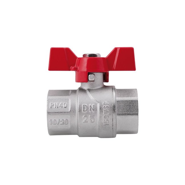 Кран кульовий SD Forte 1" ВР для води (метелик) SF602W25 Кран кульовий SD Forte 1" ВР для води (метелик) SF602W25