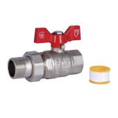 Кран кульовий "Американка" SD Forte 3/4" прямий SF220W20 Кран кульовий "Американка" SD Forte 3/4" прямий SF220W20