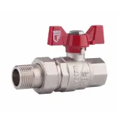 Кран кульовий "Американка" SD Forte 1" прямий SF220W25