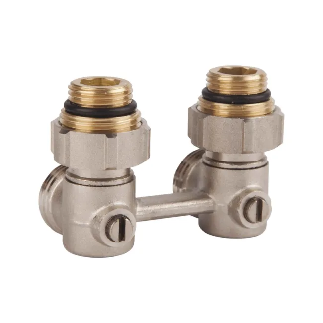 Кран кульовий SD Forte 3/4"х1/2" для радіатора нижній кутовий SF250W15 Кран кульовий SD Forte 3/4"х1/2" для радіатора нижній кутовий SF250W15
