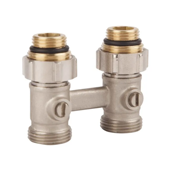 Кран кульовий SD Forte 3/4"х1/2" для радіатора нижній SF251W15 Кран кульовий SD Forte 3/4"х1/2" для радіатора нижній SF251W15