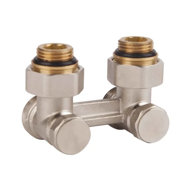 Кран буксовий SD Forte 3/4"х1/2" для радіатора нижній кутовий SF252W15 Кран буксовий SD Forte 3/4"х1/2" для радіатора нижній кутовий SF252W15
