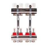 Колектор з витратомірами SD Plus 1" 12 виходів SD235W12