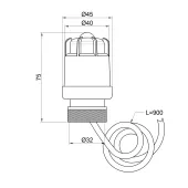 Сервоповід SD Plus M30x1,5 SD347