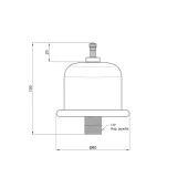Пристрій проти гідроудару Icma 1/2" №S119
