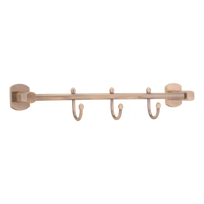 Тримач для рушника Qtap Liberty 3 гачка 365 мм QTLIBANT11543 Antic Bronze Тримач для рушника Qtap Liberty 3 гачка 365 мм QTLIBANT11543 Antic Bronze