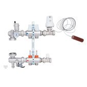 Колекторна група Icma 3/4" 2 виходи, з витратоміром №A3K013 Колекторна група Icma 3/4" 2 виходи, з витратоміром №A3K013