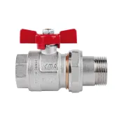 Кран кульовий "Американка" Icma 1" прямий №347
