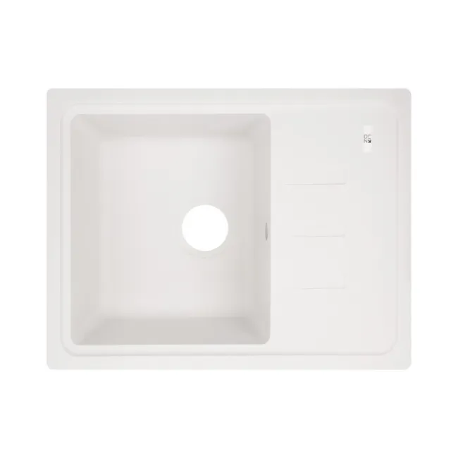 Кухонна мийка Lidz 620x435/200 WHI-01 (LIDZWHI01620435200) Кухонна мийка Lidz 620x435/200 WHI-01 (LIDZWHI01620435200)