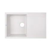 Кухонна мийка Lidz 790x495/230 WHI-01 (LIDZWHI01790495230)