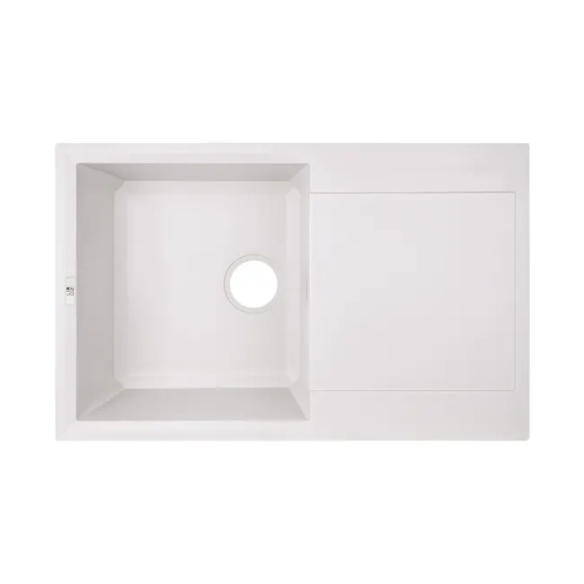 Кухонна мийка Lidz 790x495/230 WHI-01 (LIDZWHI01790495230) Кухонна мийка Lidz 790x495/230 WHI-01 (LIDZWHI01790495230)