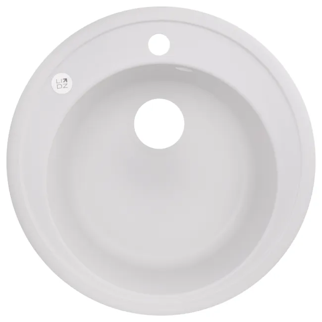 Кухонна мийка Lidz D510/200 WHI-01 (LIDZWHI01D510200) Кухонна мийка Lidz D510/200 WHI-01 (LIDZWHI01D510200)