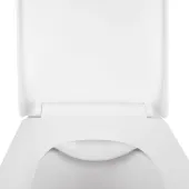 Унітаз підвісний Qtap Tern безобідковий з сідінням Soft-close QT1733052ERW