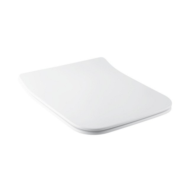 Сидіння для унітаза Qtap (Crow) з мікроліфтом Slim QT0599SC2170W Сидіння для унітаза Qtap (Crow) з мікроліфтом Slim QT0599SC2170W