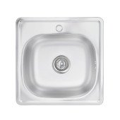 Кухонна мийка Lidz 4848 0,6 мм Satin (LIDZ4848SAT06) Кухонна мийка Lidz 4848 0,6 мм Satin (LIDZ4848SAT06)