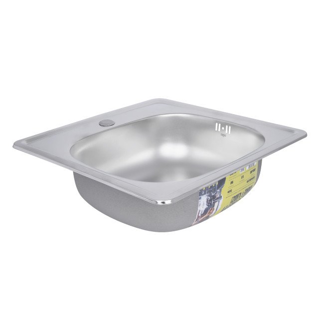 Кухонна мийка Lidz 4848 0,6 мм Satin (LIDZ4848SAT06) Кухонна мийка Lidz 4848 0,6 мм Satin (LIDZ4848SAT06)