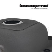 Кухонна мийка Lidz 6060-R 0,6 мм Satin (LIDZ6060RSAT06)