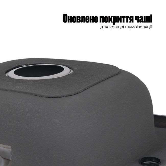 Кухонна мийка Lidz 6060-R 0,6 мм Satin (LIDZ6060RSAT06)