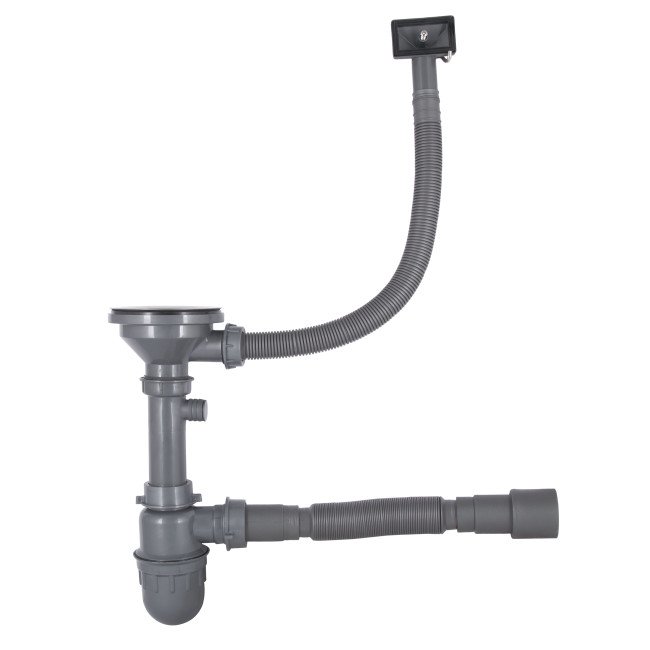 Кухонна мийка Lidz 6060-R 0,6 мм Satin (LIDZ6060RSAT06)