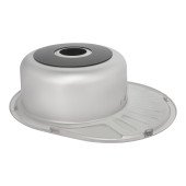 Кухонна мийка Lidz 5745 0,8 мм Satin (LIDZ5745SAT08) Кухонна мийка Lidz 5745 0,8 мм Satin (LIDZ5745SAT08)