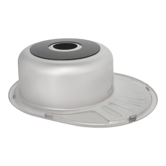 Кухонна мийка Lidz 5745 0,8 мм Satin (LIDZ5745SAT08) Кухонна мийка Lidz 5745 0,8 мм Satin (LIDZ5745SAT08)