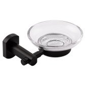 Мильниця Qtap Liberty настінна QTLIBBLM1159 Black Мильниця Qtap Liberty настінна QTLIBBLM1159 Black