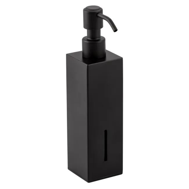 Дозатор для рідкого мила Qtap Liberty QTLIBBLM11522 Black Дозатор для рідкого мила Qtap Liberty QTLIBBLM11522 Black